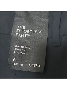 BNWT Aritzia Lo-rise Creppette effortless pants